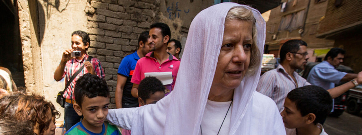 Mama Maggie on the streets in Egypt